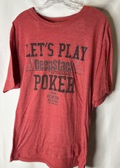 The Venetian Las Vegas Casino Deepstack Extravaganza Poker Room Shirt Size XL