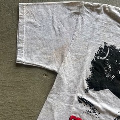 Vintage 90s Four On The Floor Shirt Size Medium Gray Manual Car My Space Graphic