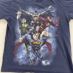 Justice League Shirt Mens Large DC Comics Superman Batman Flash Green Lantern
