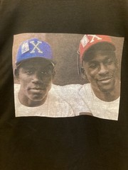 Michael Jordan Magic Johnson Real Friends T-Shirt Men’s Sz L Bulls Lakers Baggy