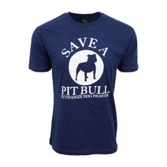 SAVE A PITBULL EUTHANIZE DOG FIGHTER MENS T SHIRT