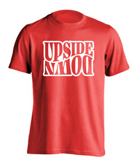 Upside Down Graphic T-Shirt Casual Streetwear Workout Funny Illusion Tee Shirt