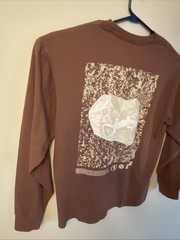 VANS Original Concepts Long Sleeve T-Shirt Brown/White Men’s Size XL NEW