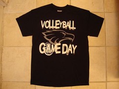Allen High School Volleyball Game Day “Rise to the Occasion” Navy T Shirt M