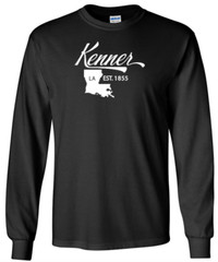 Kenner Louisiana T-Shirt Long Sleeve Graphic tee