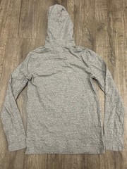 Polo Ralph Lauren Mens XS Hooded T-Shirt Gray Long Sleeve