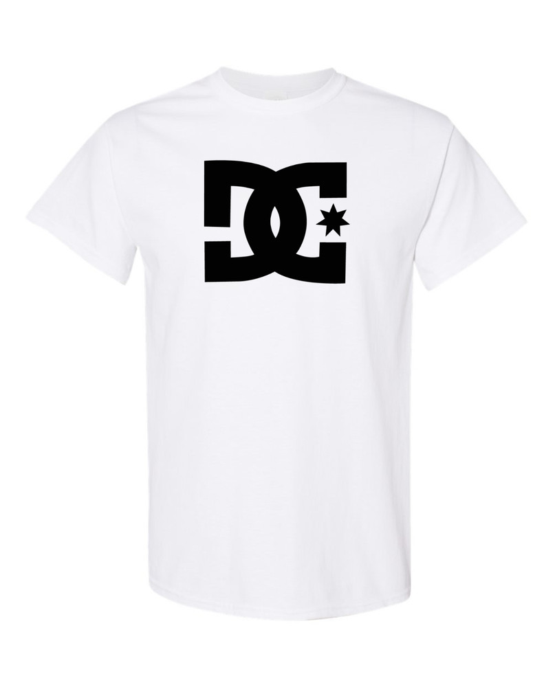 DC SHOES STAR LOGO WHITE SS T SHIRT