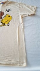 NATIONAL Vintage 1986 Washington Post Writers Group Comics TShirt Large YELLOW