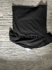 Essentials Fear of God ESSENTIALS Men’s Black Logo Cotton T-Shirt Size M