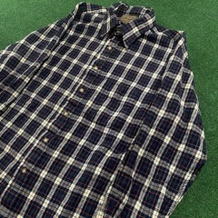Vintage Pendleton Shirt Mens XL Blue 80S 90S Wool Plaid Sir Flannel USA MADE