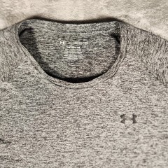 Under Armour Tech Tee Mens 3XL Grey Excellent Short Sleeve Space Dye 1326413