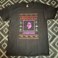 DR. STEVE BRULE Christmas Jackprot Alt Comedy T-Shirt MED John C Reilly Preowned