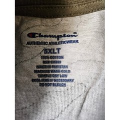 Champion T-Shirt Mens 5XLT Camo New Short Sleeve Script Logo Cotton Tee