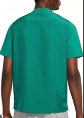 Men Sz L – Nike Dri-Fit Running Miler T-shirt Green Reflective DQ1838-370 New