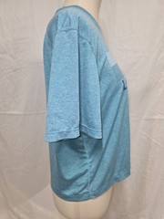 Life Is Good Blue Mens Size Small Graphic Tee Short Sleeve