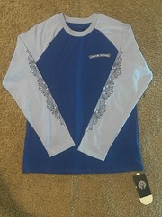 Chrome Heart Longsleeve T-Shirt Men Medium , Blue