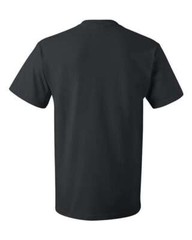 Fruit of the Loom – 3930R – HD Cotton Short Sleeve T-Shirt – BLACK – LOT