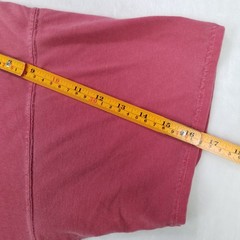 VTG Comfort Colors Mens Faded Red Alabama University Crimson Tide Denny Shirt XL