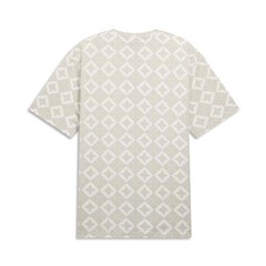 PUMA Essentials Resort Graphic Crew Neck Short Sleeve T-Shirt Mens Beige Casual