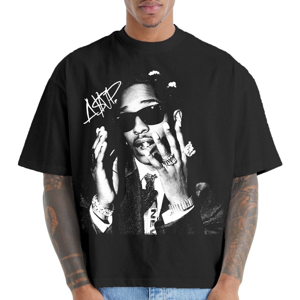 Vintage ASAP Rocky T-shirt, asap Graphic Tee, Rocky Merch, Rap Shirt, Vintage