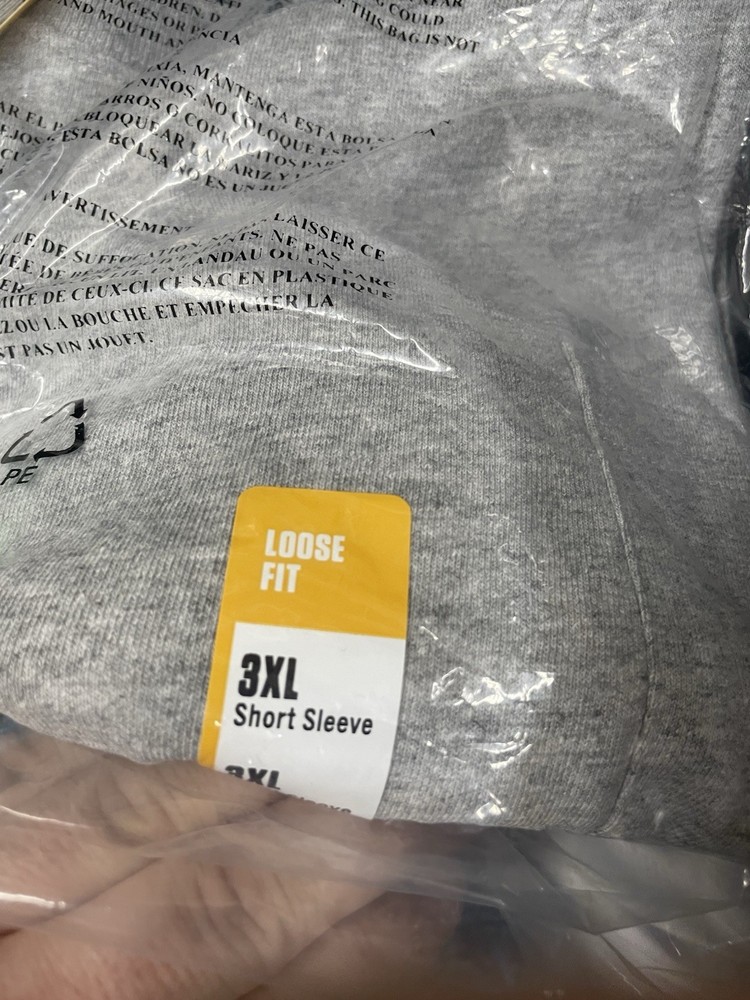 Carhartt K87-M Loose Fit Heavyweight Pocket Tee Crew Neck 3XL Gray