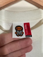 Vintage 2006 Baby Milo “BAPE” Graphic Tee White men’s size JPN Medium