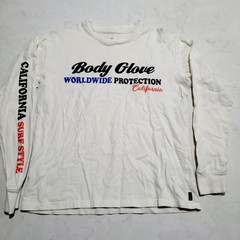 Body Glove Redondo Beach California Surf Style Graphic Long Sleeve Shirt EUC