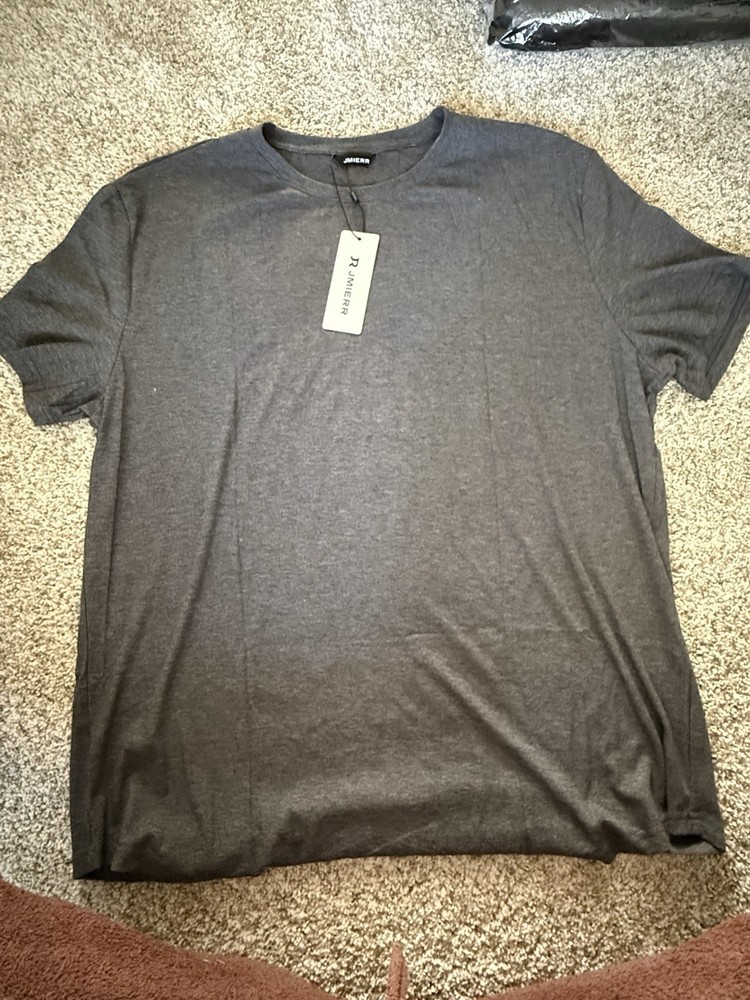 JMIERR brand Gray Short Sleeve Tshirt Soft