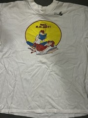 Vintage 90s Funny Childbirth Maternity T-Shirt – Men’s L – Graphic Dad Pregnant