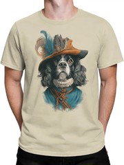 Musketeer Spaniel Dog T-Shirt | Unisex