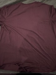 NWOT Cuts AO Men’s Trim XL Short Sleeve Crew Curve-Hem Magenta Tee- $54 Retail!
