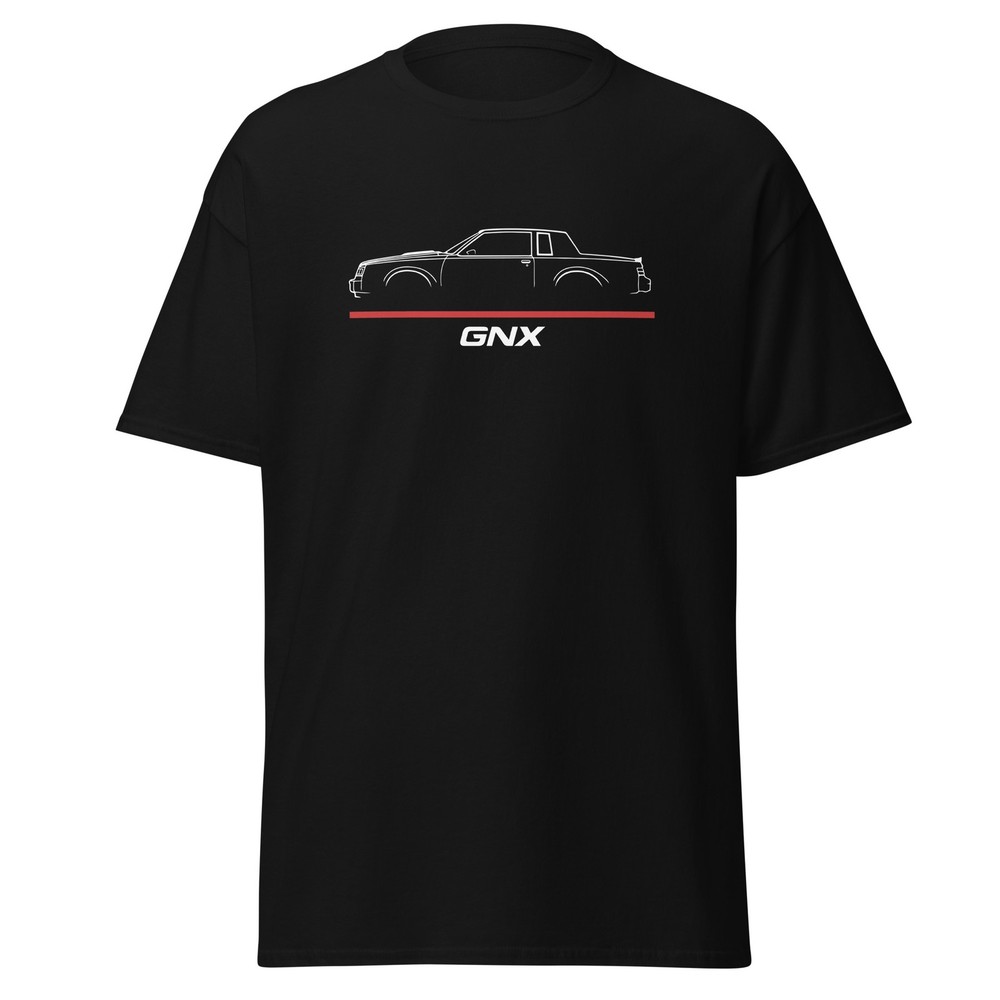 Grand National GNX Turbo V6 Intercooled Stealth Graphic Tee T-Shirt Gift
