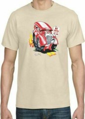 Adult DryBlend® T-Shirt – ( RED RIDER – HOT ROD)