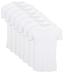 BILLIONHATS 12 Pack Plus Size Men Cotton T-Shirt Short Sleeve Lightweight Tees