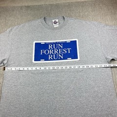 Vintage Forrest Gump 2-Sided Graphic T-shirt Men’s 2XL License Plate Movie Promo