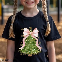 Christmas Tree Bow Shirt, Christmas Shirt for Women, Christmas Tree Shirt 203707