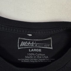 Mitch’s Surf Shop Men’s Long Sleeve Graphic T-Shirt Size Large Black Classic