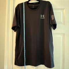 NWT Under Armour Freedom American Flag Bald Eagle TShirt Men’s XL Patriotic 250