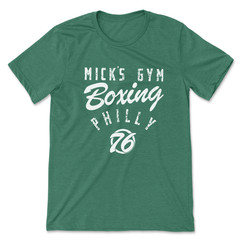 Micks Gym Boxing Philly 1976 Shirt Rocky Inspired Training Vintage Fight Tee