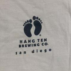 Vintage Hang Ten Shirt Mens XL White Fruit Of The Loom Beer 1999 Tee