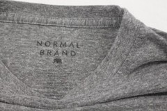 The Normal Brand Dark Gray Heather Long Sleeve Pocket Shirt Men’s XL