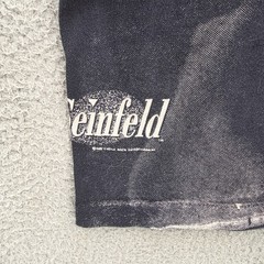 Vintage Stanley Desantis Kramer Shirt Mens XL Black Seinfeld Single Stitch 90s