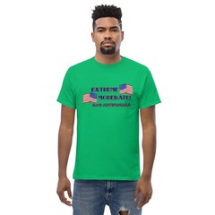 “Extreme Moderate” Unisex T-shirt Centrist Politics Anti-MAGA Anti-Antifa