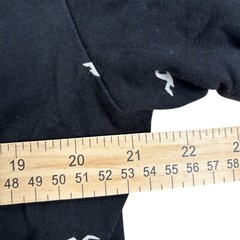 Hollister Must Have Collection Faded Black All Over Print Casual Tee Size XL