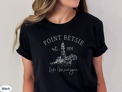 Point Betsie Shirt Travel Gift for Michigan Trip Lovers Souvenir Tee