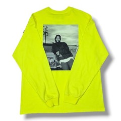 Boyz N The Hood Neon Yellow Long Sleeve Crew Neck T-Shirt Men’s Size XL