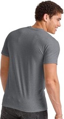 Hanes Mens Originals Lightweight Tall T-Shirt, Tri-Blend Tee, Slate Triblend, M