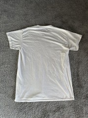 Gildan DryBlend Men’s M White Tagless Crew Neck Short Sleeve T-Shirt