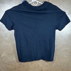 Travis Mathew Mens Size XL Blue Graphic Tee Huntington Beach Spellout Logo