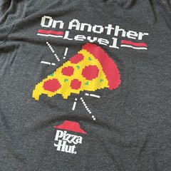 Pizza Hut Official Merchandise T Shirt Size Large L On Another Level Gaming Grey